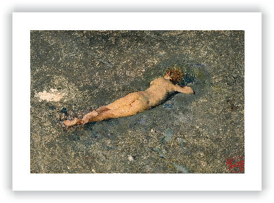 Desnudo en la playa de Portici                                                                                                 