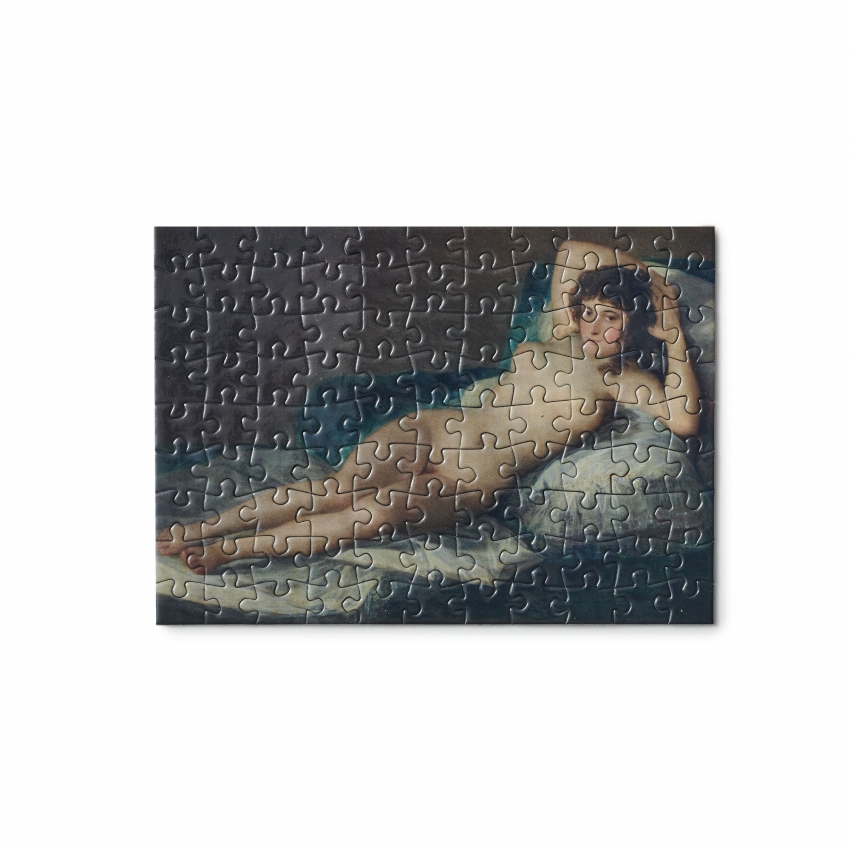 Postal puzzle "Maja desnuda"                                                                                                   